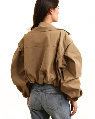 Margot Cropped Trench Coat 'Camel'