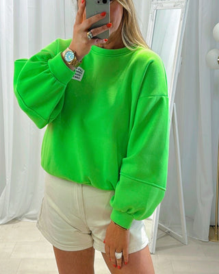 Tori Neon Sweater ‘Apple Green'