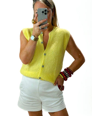 Baby Jordan Sleeveless Knit 'Lemon' pre order