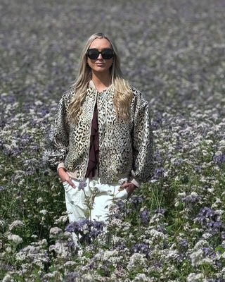 Valentina Bomber Jacket 'Leopard Print'