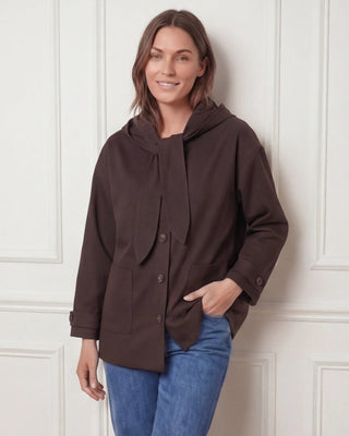 Eva Hooded Jacket 'Brown'