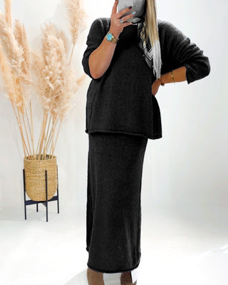 Fran Mohair Ensemble 'Black'