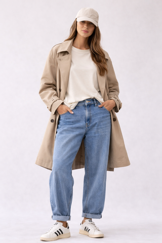 Belle T shirt / Premium. White, Cream, Black, Grey