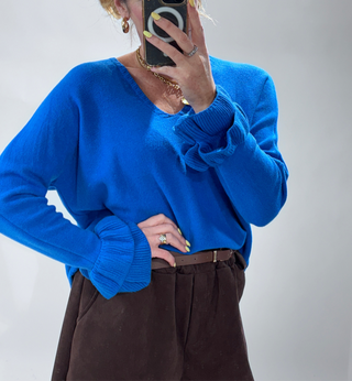 Lilah Knit Jumper 'Royal Blue'