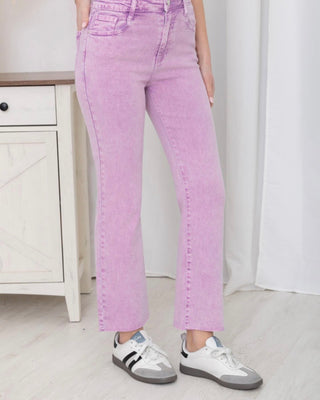 Rosalie Distressed Jeans 'Lilac'