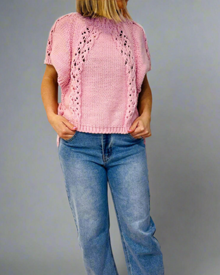 Laurel Knit Jumper ‘Pink’