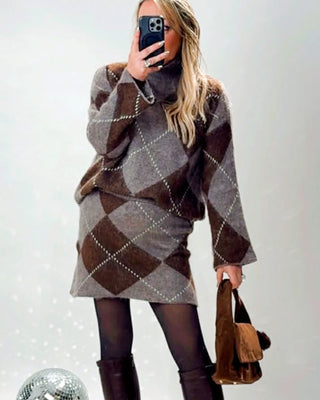 Bennet Mohair Set 'Brown & Taupe'