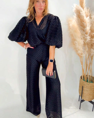 Visoni Trousers 'Black' - Made in Paris