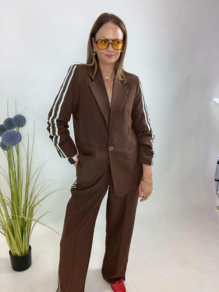 Helena Two Piece Suit 'Brown'