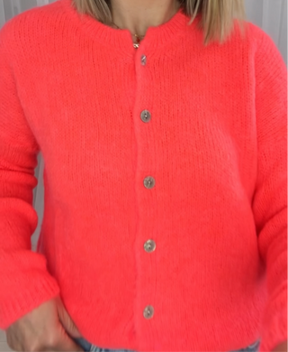 Knit Jordan Cardigan ‘Orange’