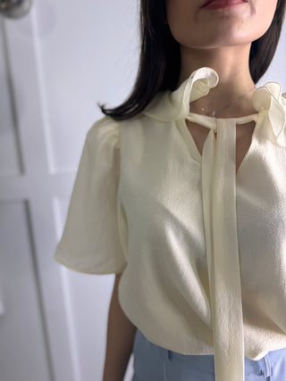 Fille Occasion Top ‘Cream’