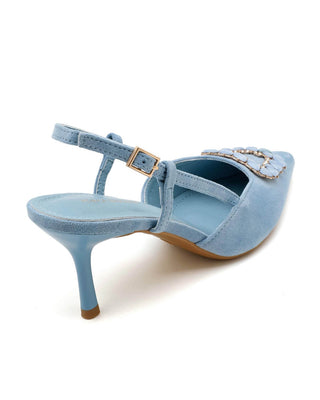 Cleo Heels 'Powder Blue'