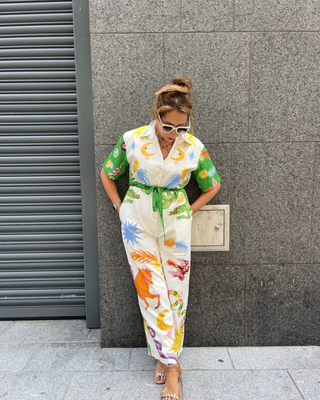 Samantha Jumpsuit Multi print’