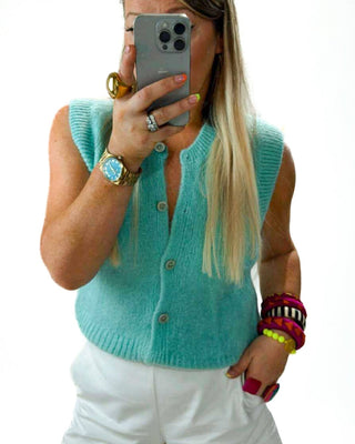 Baby Jordan Sleeveless Knit 'Mint'
