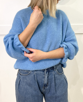 Cameron Knit Jumper 'Blue'