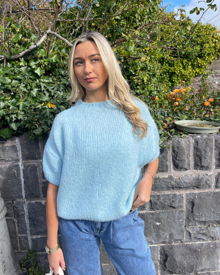 Cici Mini Knit Jumper 'Baby Blue'