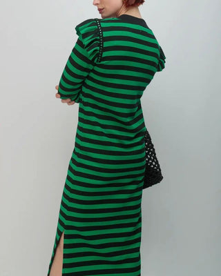 Becks Tunic Dress ‘Green/Black’