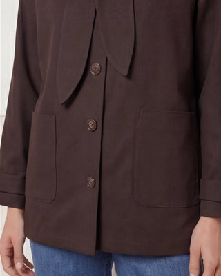 Eva Hooded Jacket 'Brown'