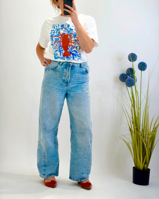 Lobster T-Shirt "White"
