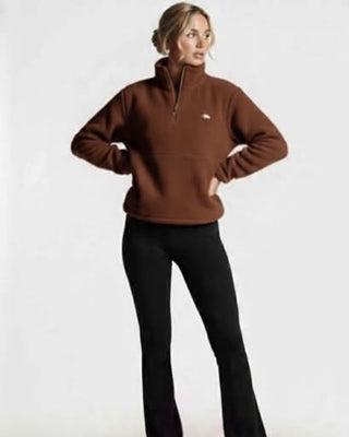 Alisson Slim Fleece 'Brown'