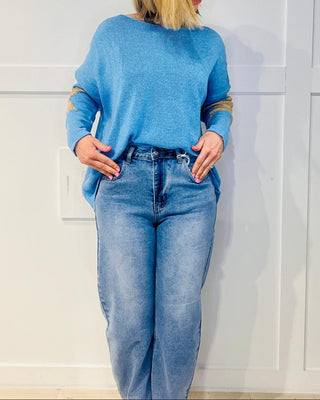 Stella Knit Jumper ‘Baby Blue’