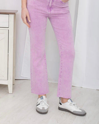 Rosalie Distressed Jeans 'Lilac'