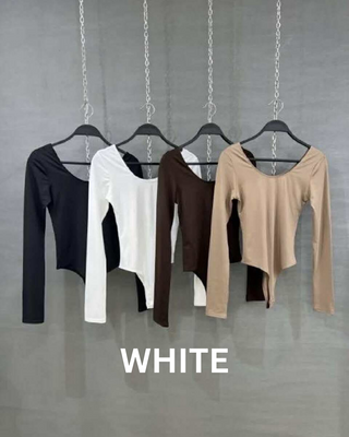 Ellen Bodysuit 'White'