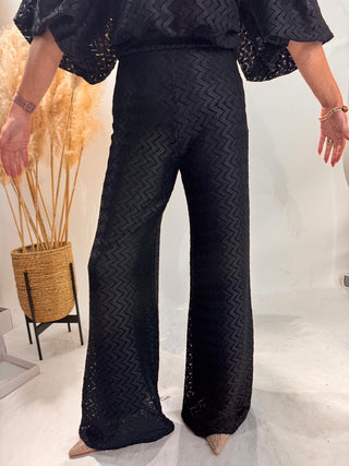 Visoni Trousers 'Black' - Made in Paris