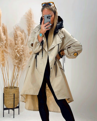 Saffron Raincoat 'Beige'