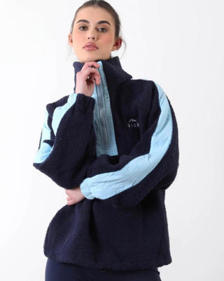 Isla Fleece Quarter Zip ‘Navy’
