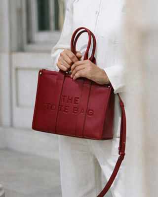 Tote Medium Size Bag 'Red'