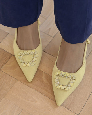 Cleo Heels 'Butter Yellow'