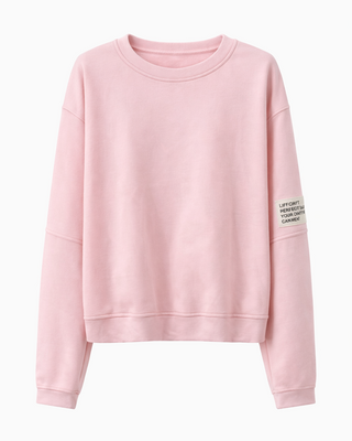 Maddie Sweatshirt 'Baby Pink'
