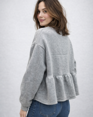 Kay Embellished Sweatshirt 'Grey'