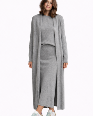 Bree Knit Loungewear Set 'Grey'