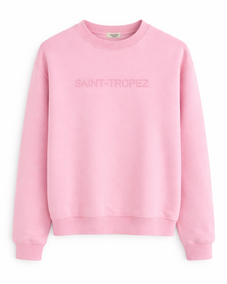 Saint-Tropez Sweatshirt 'Baby Pink'