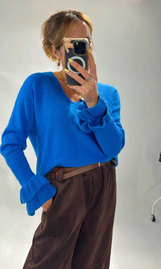 Lilah Knit Jumper 'Royal Blue'