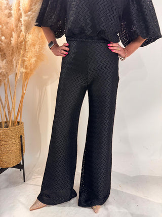 Visoni Trousers 'Black' - Made in Paris