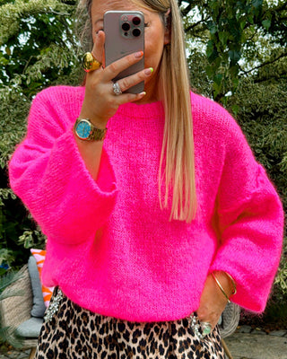Cala Knit Jumper 'Hot Pink'