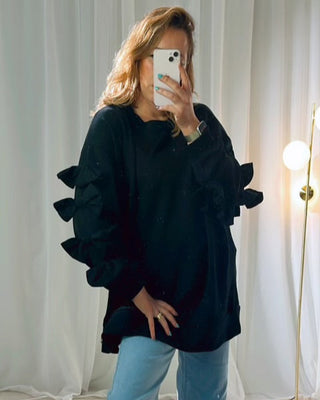 Carissa Bow Sweater ‘Black’