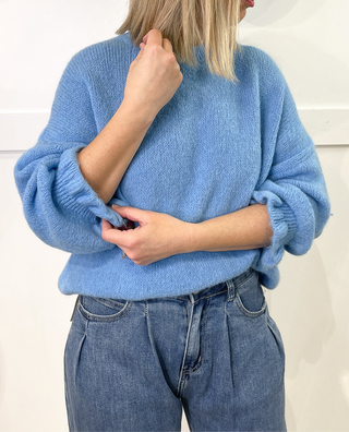 Cameron Knit Jumper 'Blue'