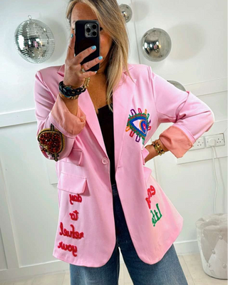 Be Fun Blazer ‘Pink’