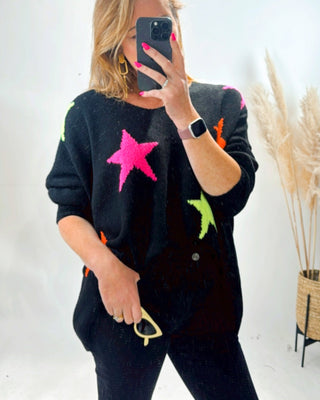 Etoile Stars Mohair Knit Jumper 'Black'