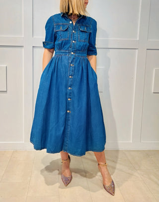 Crotty Denim Dress ‘Denim/Blue’
