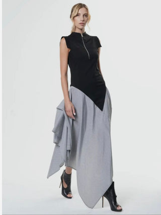 Shakira Dress ‘Black/Grey’