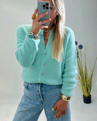Knit Jordan Cardigan ‘Mint’