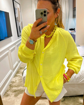 Henrietta shirt 'neon yellow'