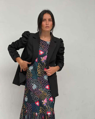 Charlie Statement Blazer ‘Black/Multicoloured’