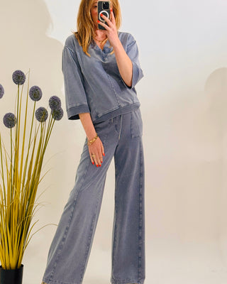 Olivia Two Piece ‘Denim Blue'