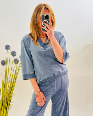 Olivia Two Piece ‘Denim Blue'